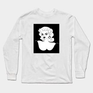 JAYNE MANSFIELD FAN ART Long Sleeve T-Shirt